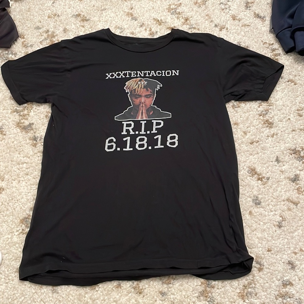 XXXTentacion memorial shirt